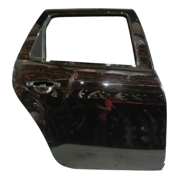 Porta Dianteira Direita Renault Duster 2013 A 2015 Preto