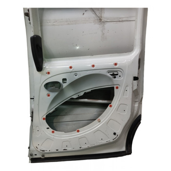 Porta Lateral Direita Fiat Doblo 2011 A 2018 Branca 