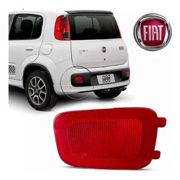 Olho De Gato Refletor Traseiro Novo Uno Lado  Esquerdo