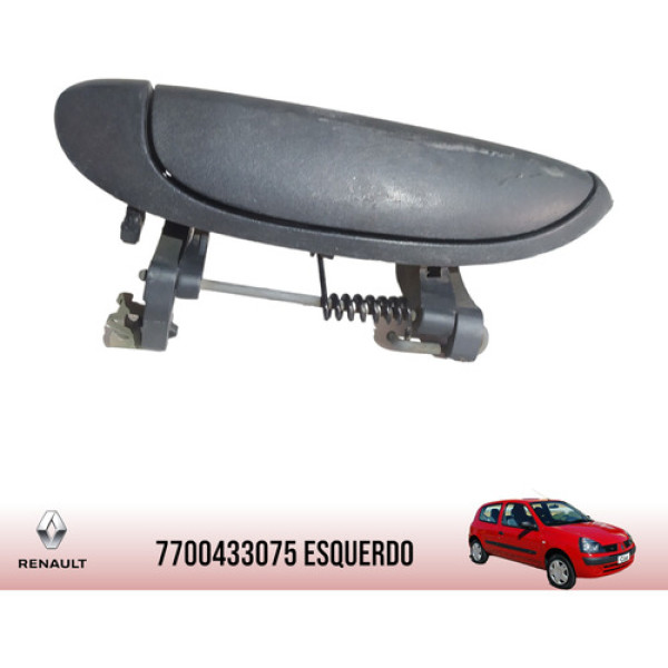 Maçaneta Externa Esquerda Renault Clio Ate 2015 7700433075