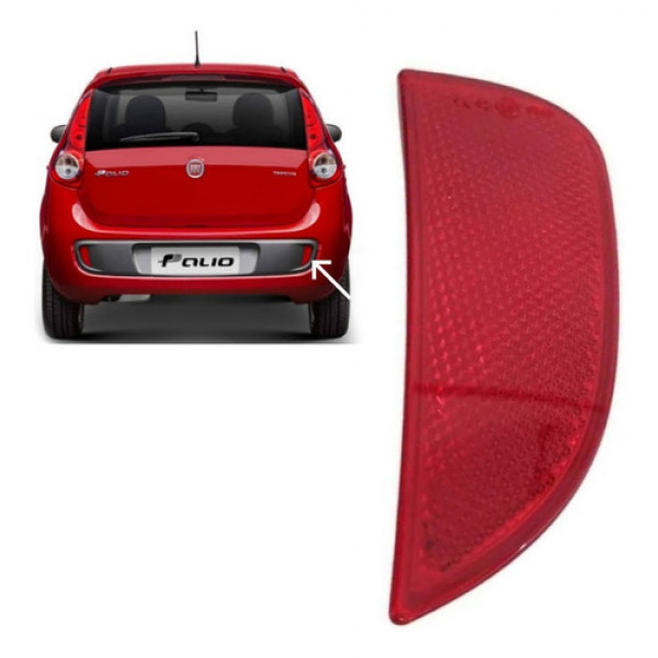 Refletor Parachoque Traseiro Direito Palio 2012 A 2018