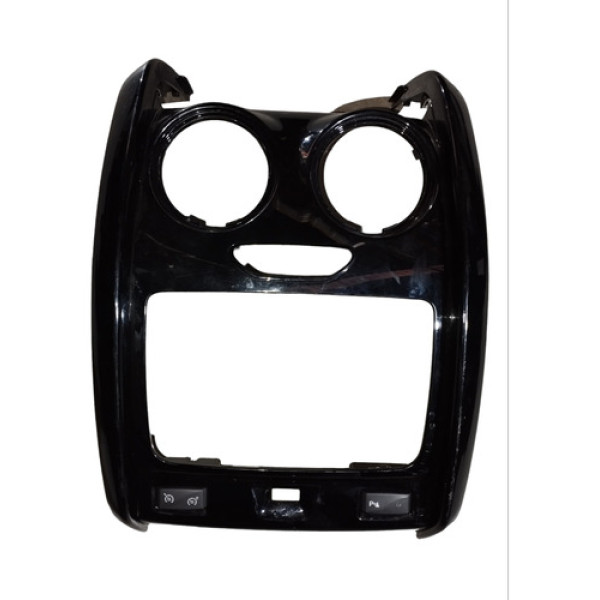 Moldura Painel 2 Din  Renault Duster Oroch 2015 A 2017 