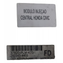 Módulo De Injeção Honda Civic 37820-plm-k7