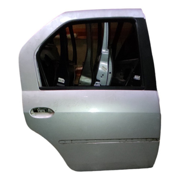 Porta Traseira Direita Renault Logan 2008 A 2013 Cinza