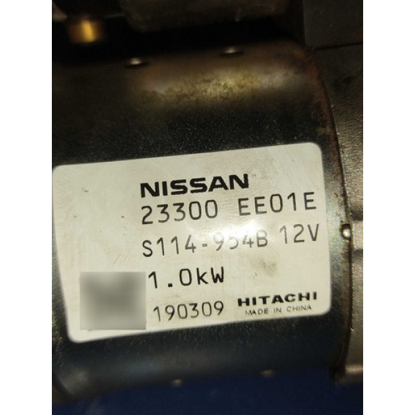 Motor De Arranque Renault Logan Duster 1.6 16v 23300ee01e