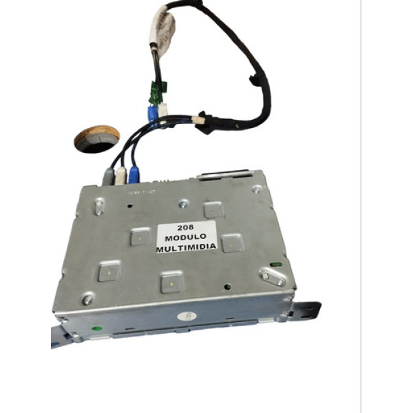 Hd Som Da Multimídia 9809503580 Peugeot 208 1.6 2014