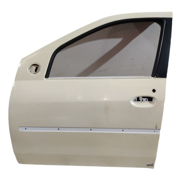 Porta Dianteira Esquerda Renault Logan 2008 A 2014 Branco 