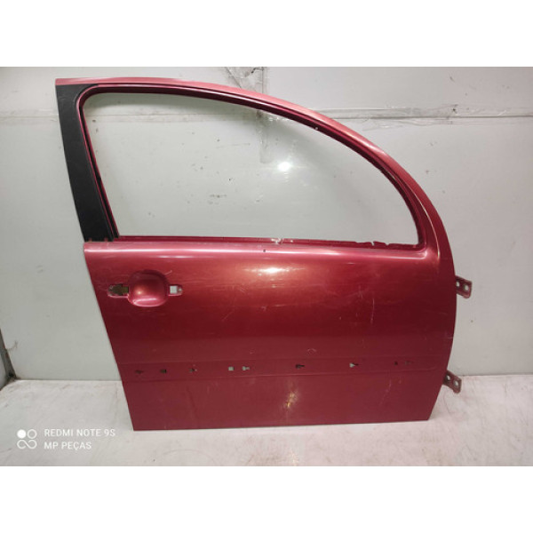 Porta Dianteira Direita Citroen C3 Xtr Ate 2012 