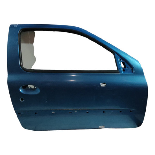 Porta Dianteira Direita Renault Clio 2p 2000 A 2011 Azul