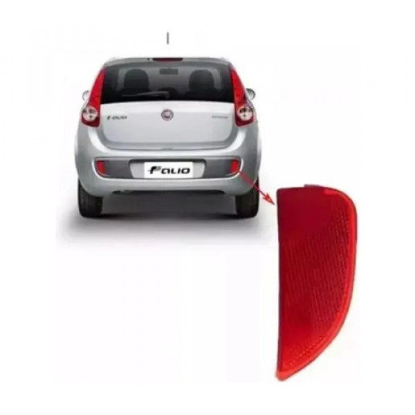 Refletor Parachoque Traseiro Novo Palio 2012 A 2017 Direito