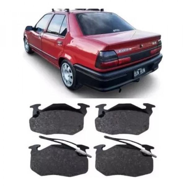 Pastilha De Freio Dianteira Renault Clio 1993 Em Diante 