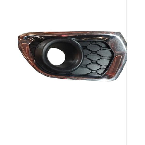 Moldura  Do Farol Milha Esquerdo Dianteiro Renault Sandero 