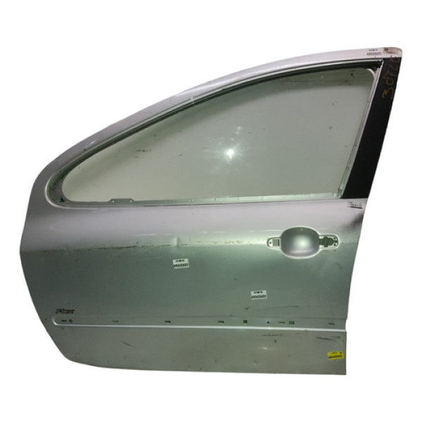 Porta Dianteira Esquerda Peugeot 307 01 A 2013 Prata 