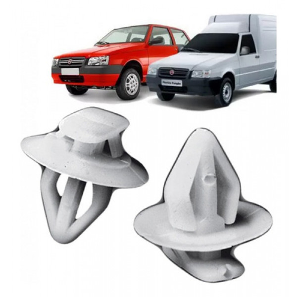 Grampo Presilha Forro Porta Uno Fiorino Elba Premio 20 Und