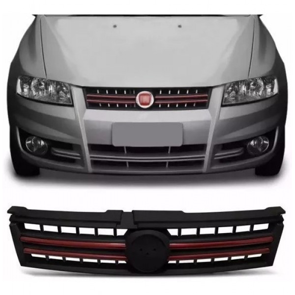 Grade Fiat Stilo 2007 2008 2009 2010 2011 Friso Vermelho