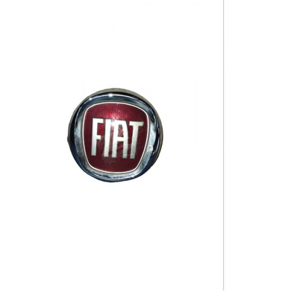 Emblema Vermelho Fiat Strada Dianteira 51804366