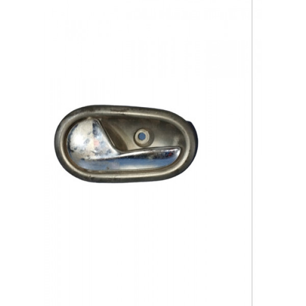 Maçaneta Interna Cromada Lado Esquerdo Sandero Logan 