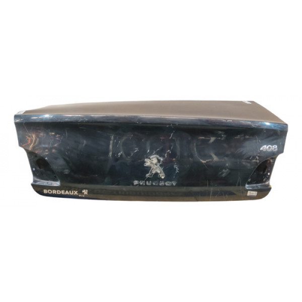 Tampa Traseira Porta Mala Peugeot 408 2012 A 2016 Preto