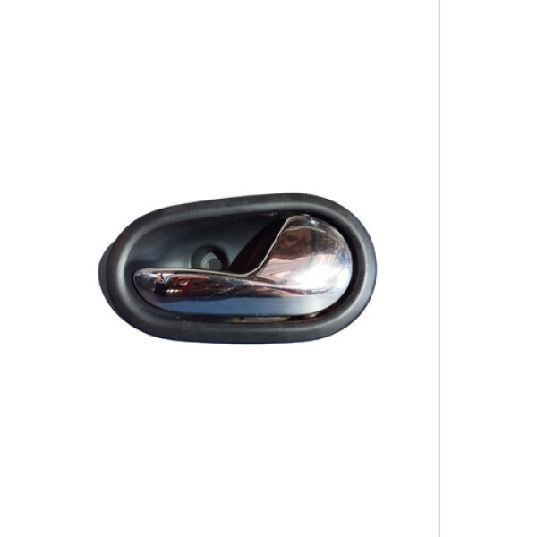 Maçaneta Puxador Porta Cromada Direito Sandero Logan 2015/18