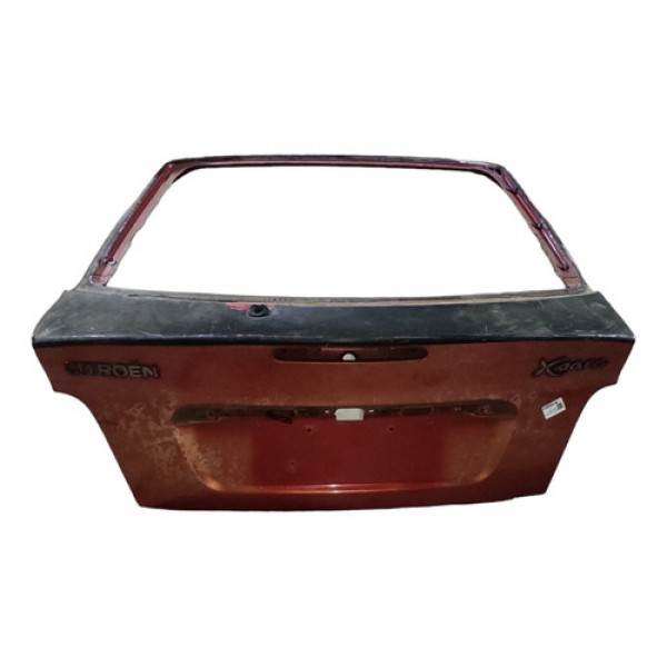Tampa Traseira Porta Mala Citroen Xsara 1997 A 2003 Vermelh
