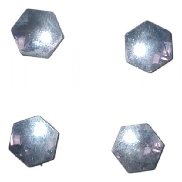 Jogo 4 Capa Tampa Parafuso Roda C4 307 Aircross C3 208 17mm