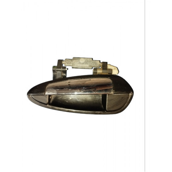 Maçaneta Externa Porta Traseira Esquerda Cromada Fiat Punto