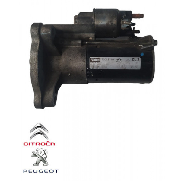 Motor De Arranque Peugeot 207 206  Citroen C3  9807775680
