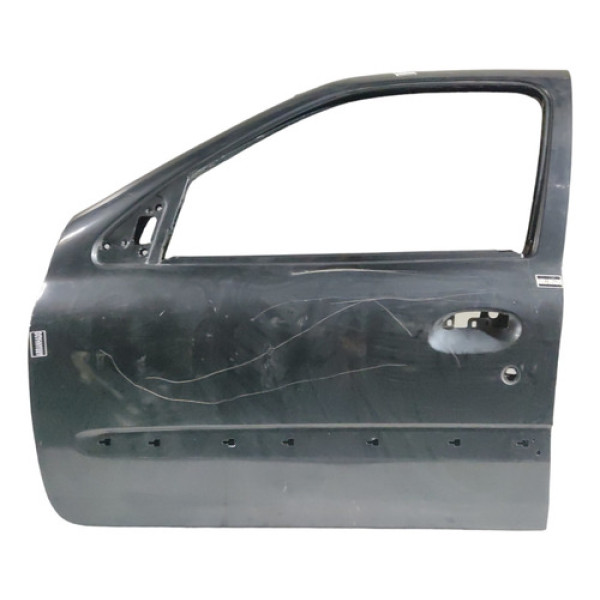 Porta Dianteira Esquerda Renault Clio 2000 A 2012 Preto