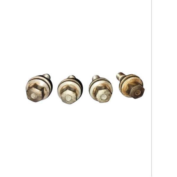 Jogo 4 Parafuso De Roda Peugeot 206 207  307 308 407 408 