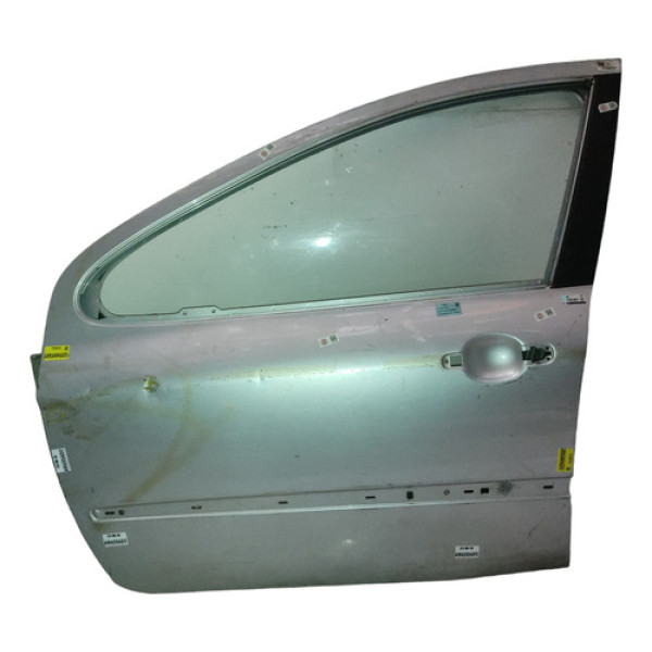 Porta Dianteira Esquerda Peugeot 307 2001 A 2013 Prata 
