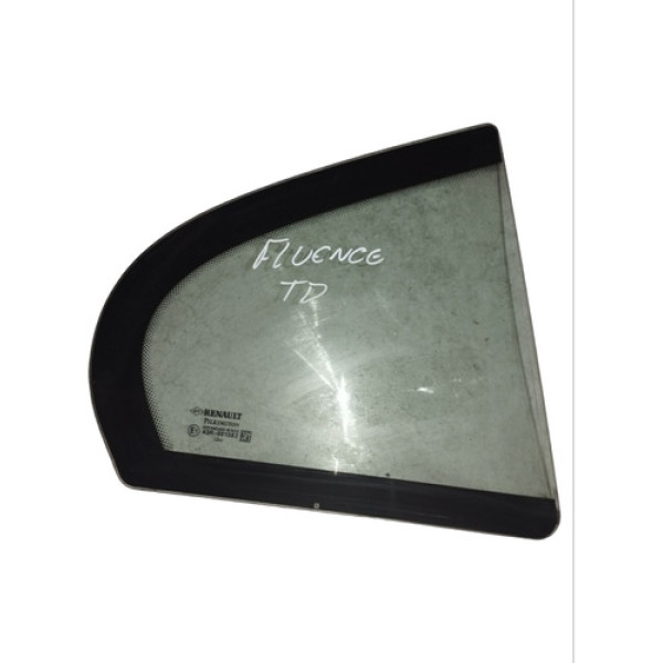 Vidro Fixo Porta Traseira Direita Renault Fluence 2012