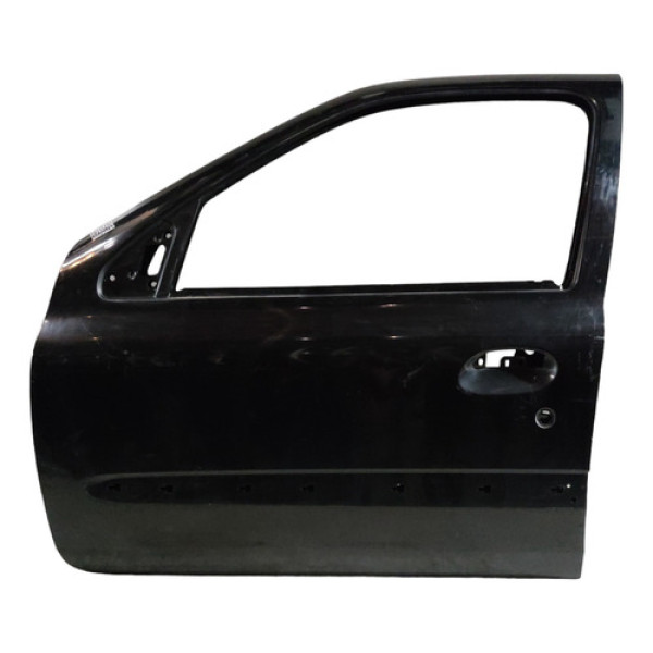 Porta Dianteira Esquerda Renault Clio 200 A 2012 Preto