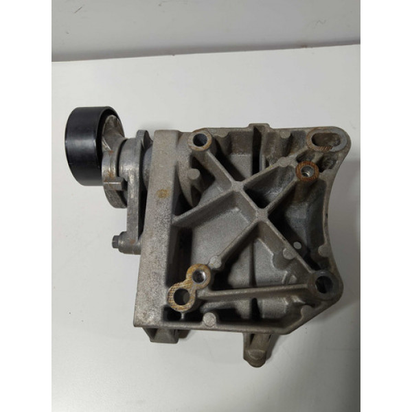 Suporte Compressor De Ar C/ Correia Alternador Peugeot 308