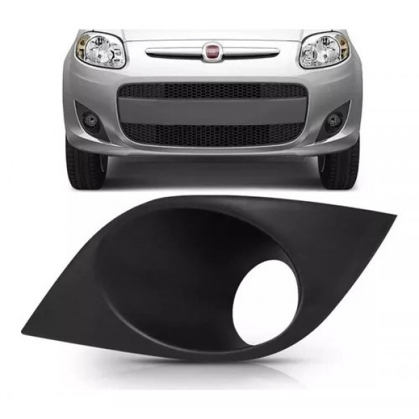 Moldura Milha Palio Attractive 2012 A 2016 Com Furo Esquerdo