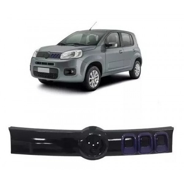 Grade Dianteira Uno Attractive 2015 Novo Importado Preta