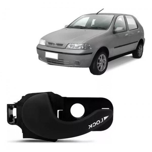 Maçaneta Interna Traseira Esquerda Palio 1996 1997 1998 1999