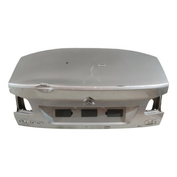 Tampa Traseira Citroen C5 2009 A 2012 Prata Com Detalhes 